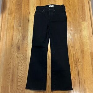 Madewell Black Flare Women's Jeans